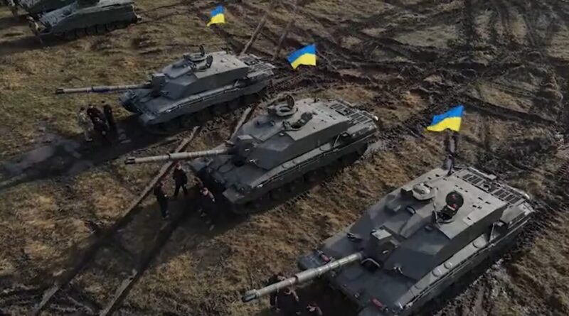 Великобританія передала Україні ескадрон танків Challenger 2