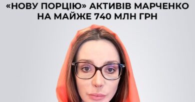 Зокрема, накладено арешт на акції Оксани Марченко у 7 підприємствах припортової інфраструктури на Одещині: АТ «Ексімнафтопродукт», ПрАТ «Синтез Ойл», ПрАТ «Синтез Транзит», ТОВ «Укрлоудсистем», АТ «Одеснафтопродукт», ПрАТ «Чорноморський паливний термінал», ТОВ «Альбіон Коммодітіз». Дружина Медведчука володіла частками у цих компаніях через низку офшорних структур. Надалі ці підприємства можуть бути передані на користь нашої держави, оскільки мають стратегічно важливе значення у транспортуванні пального та інших критичних вантажів через акваторію Чорного моря.